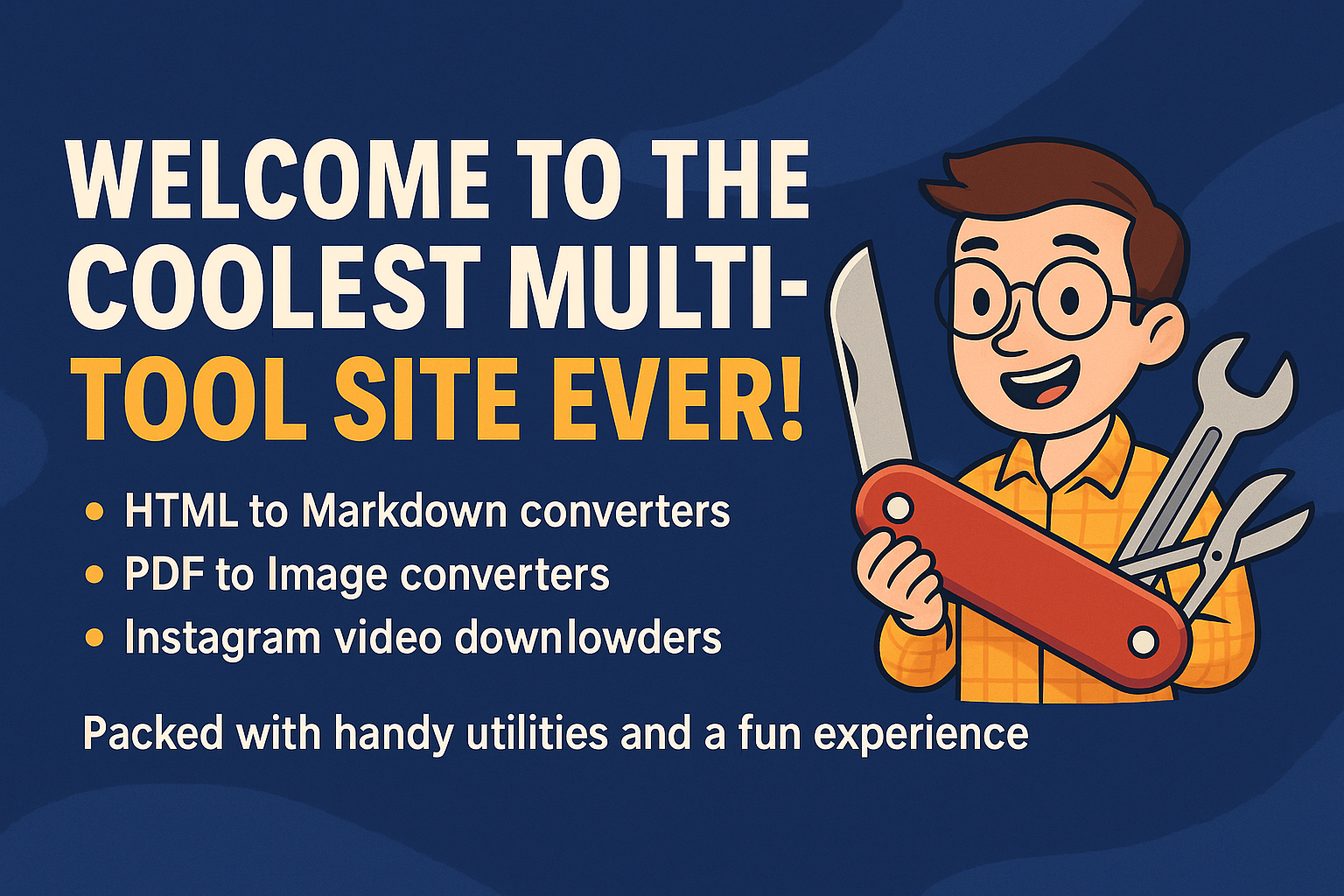 Welcome to the Coolest Multi-Tool Site Ever!